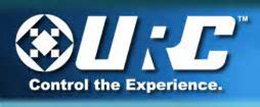 Universal remote logo